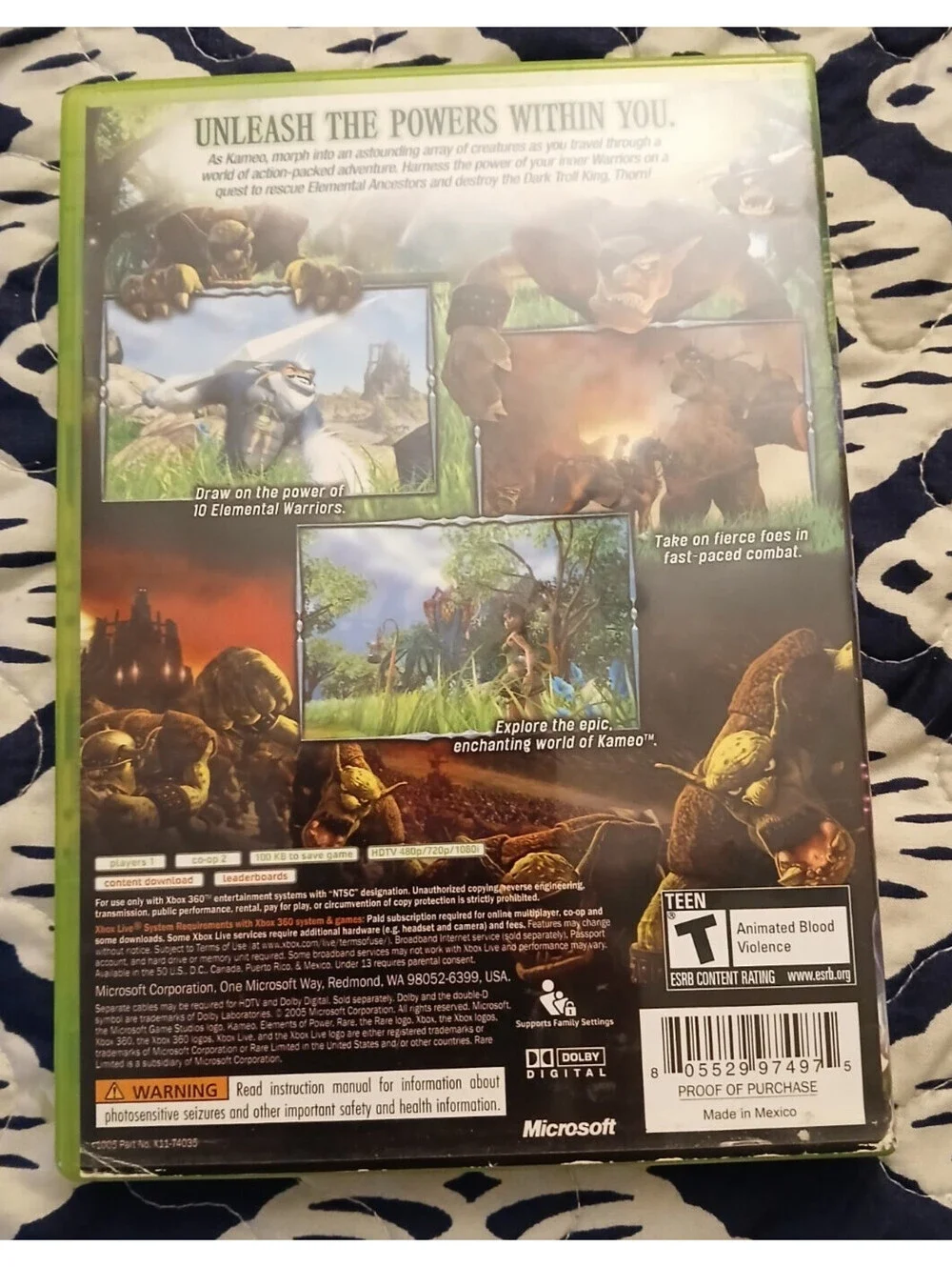 Kameo: Elements of Power (Microsoft Xbox 360, 2005)